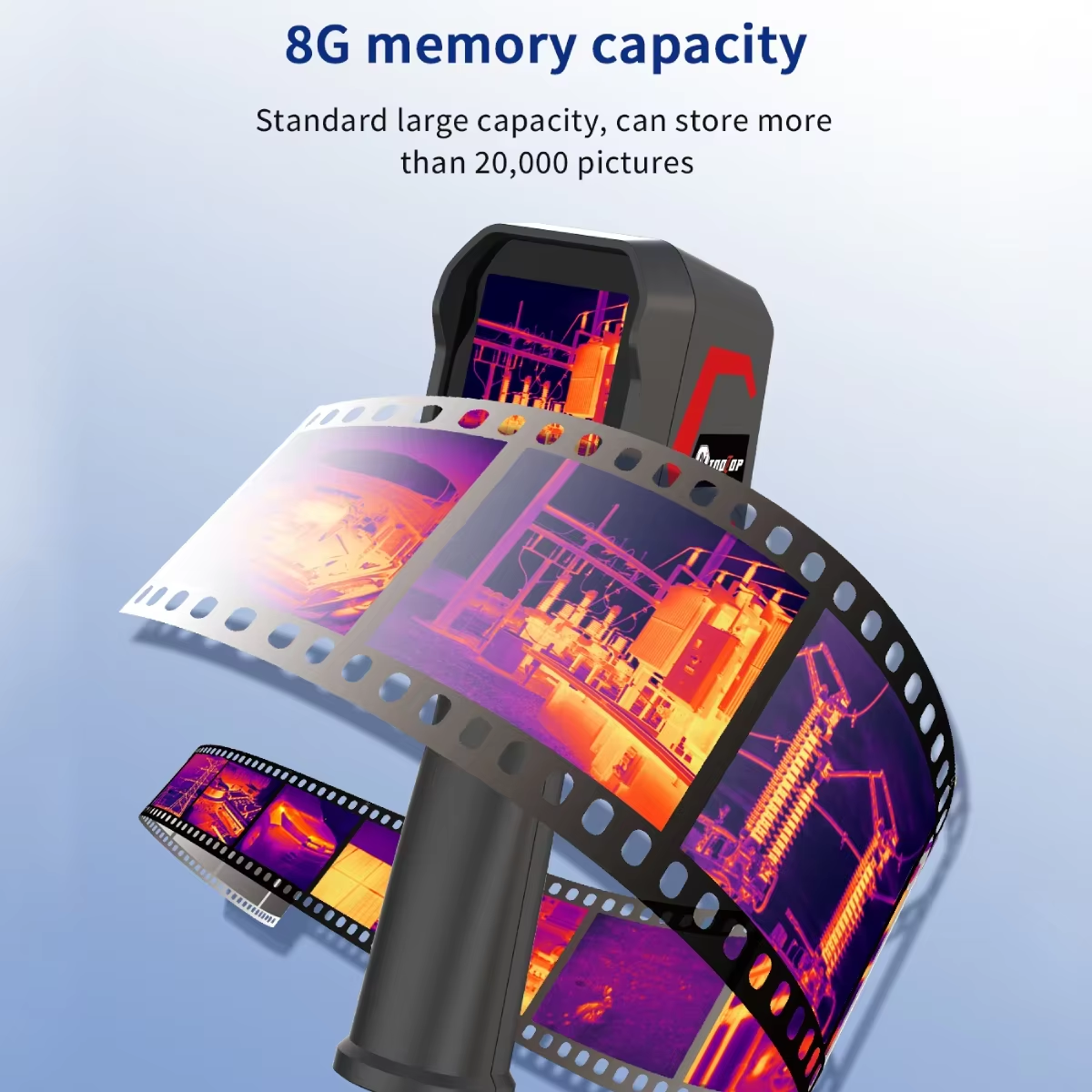TOOLTOP ET693C Thermal Imaging Camera – 256×192 IR Sensor + 1080P Visible, 512×384 Super IR Enhancement, for Automotive & Electrical Diagnostics