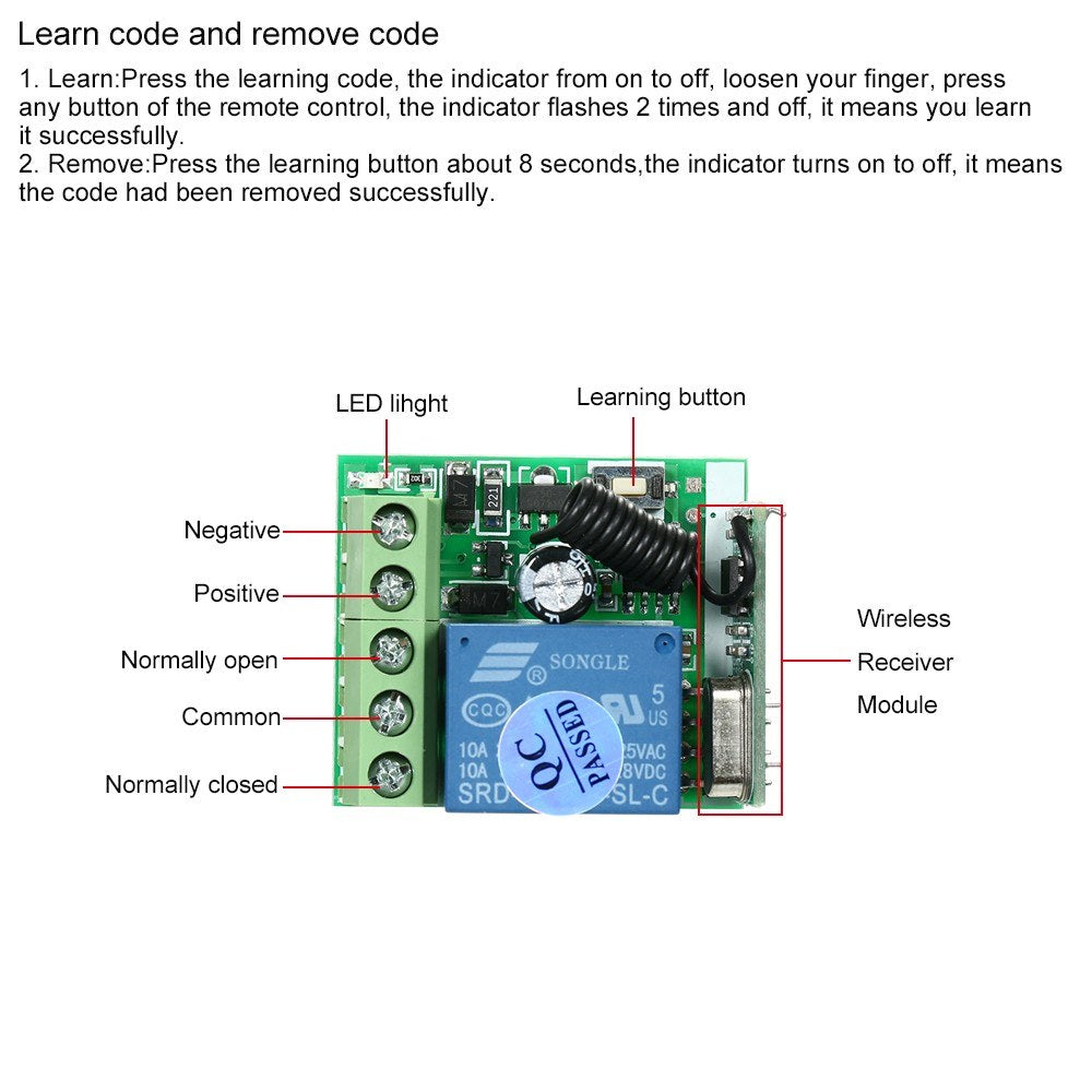Smart Wireless Remote Control Switch