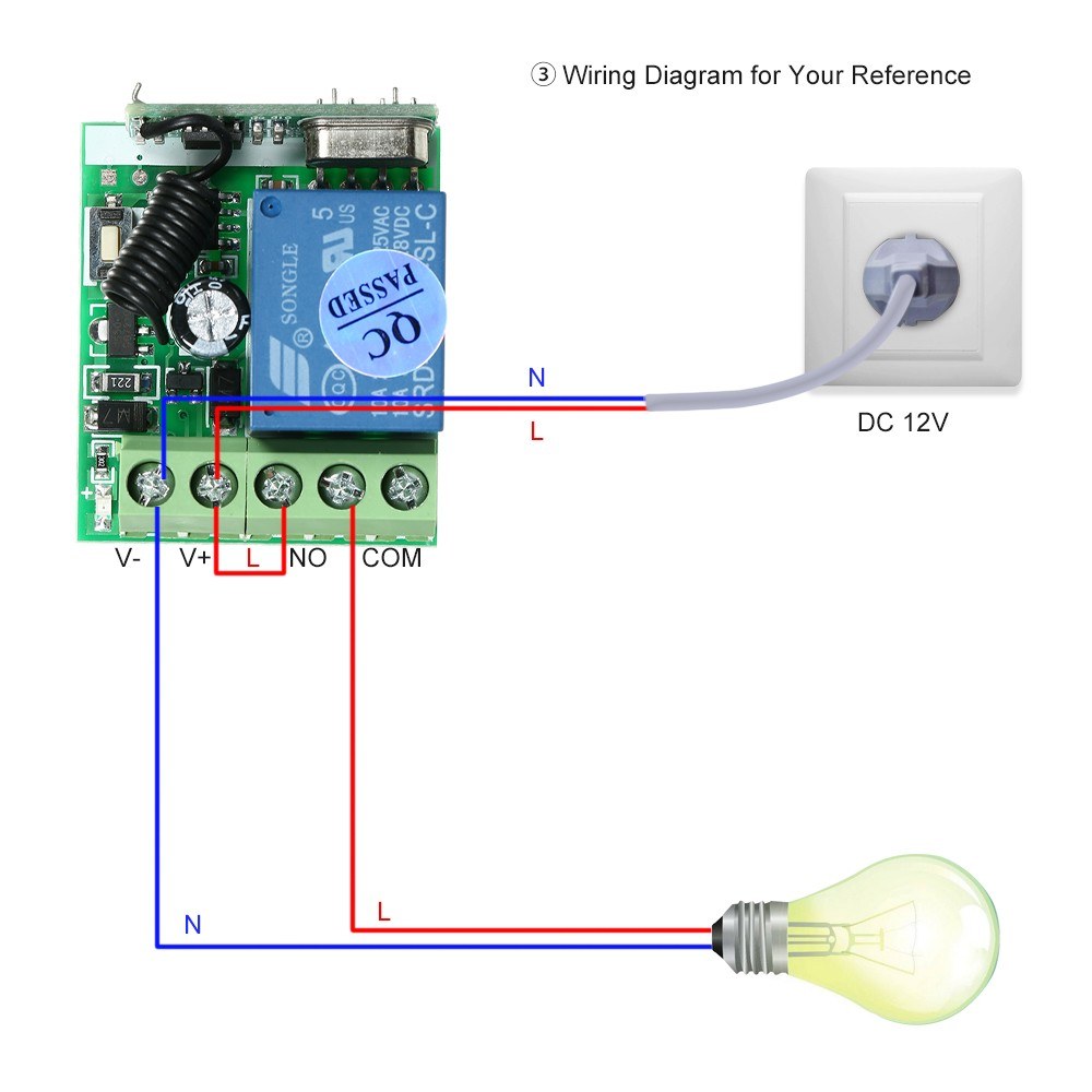 Smart Wireless Remote Control Switch