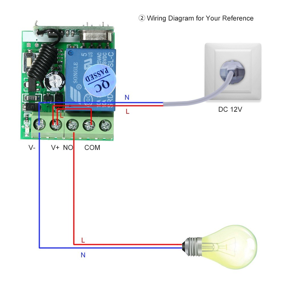 Smart Wireless Remote Control Switch