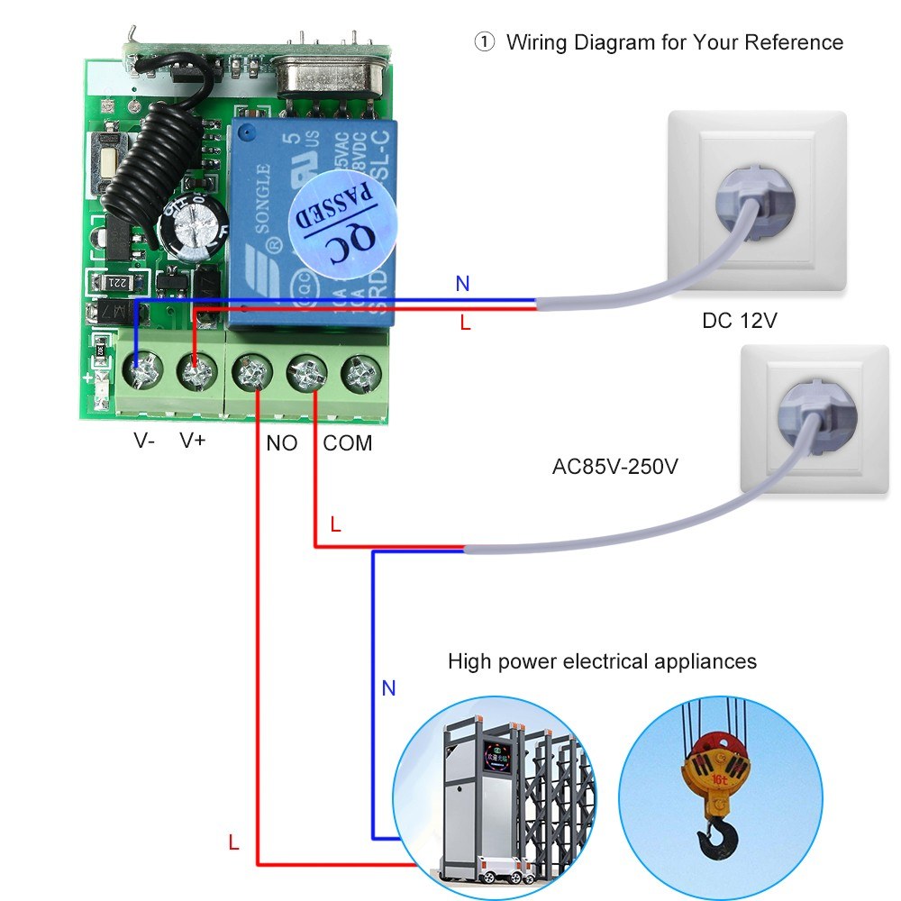 Smart Wireless Remote Control Switch