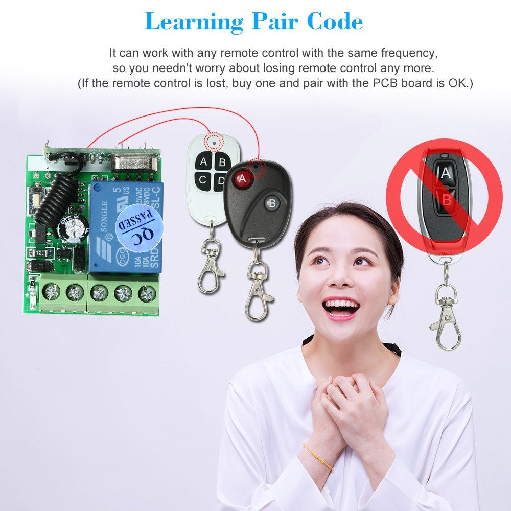 Smart Wireless Remote Control Switch