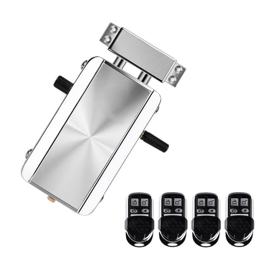 Smart Keyless Entry Electronic Door Lock Kit with Remote Control & Anti-theft Deadbolt for Home, Hotel, Apartment