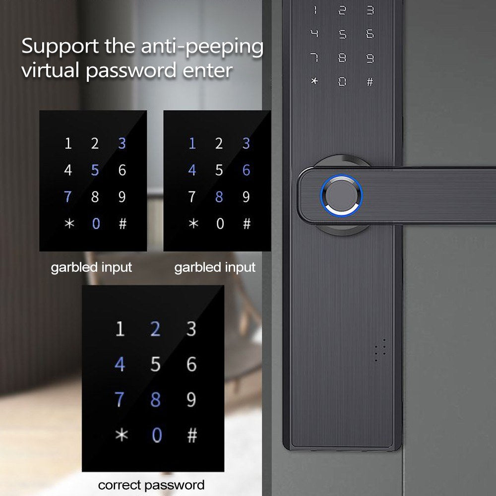 WiFi Smart Door Lock with App Control and Password Access