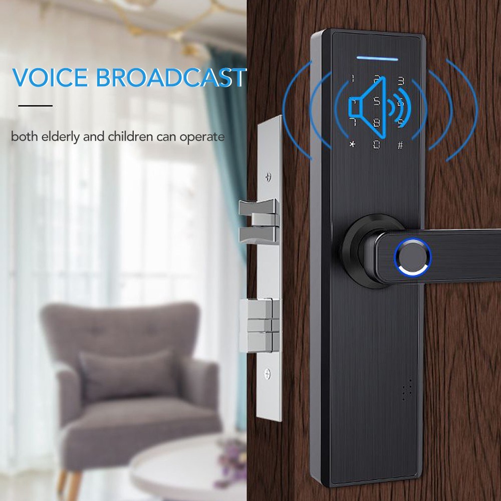 WiFi Smart Door Lock with App Control and Password Access