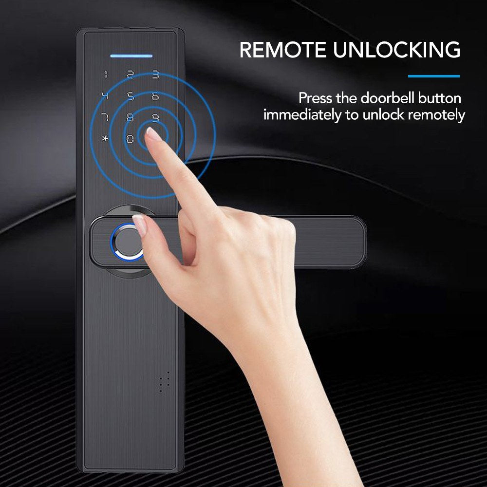 WiFi Smart Door Lock with App Control and Password Access