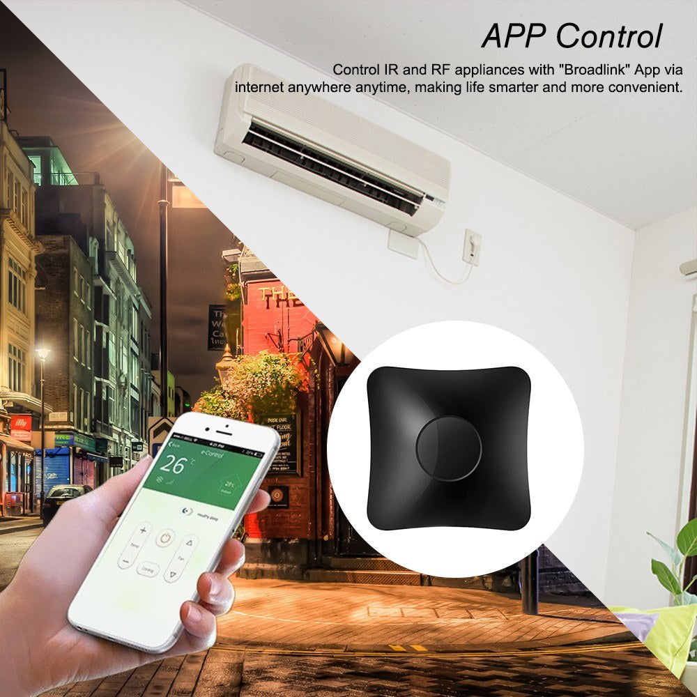 BroadLink RM4 Pro Universal Remote Controller: WiFi, IR, RF Smart Home Automation with App & Alexa Compatibility