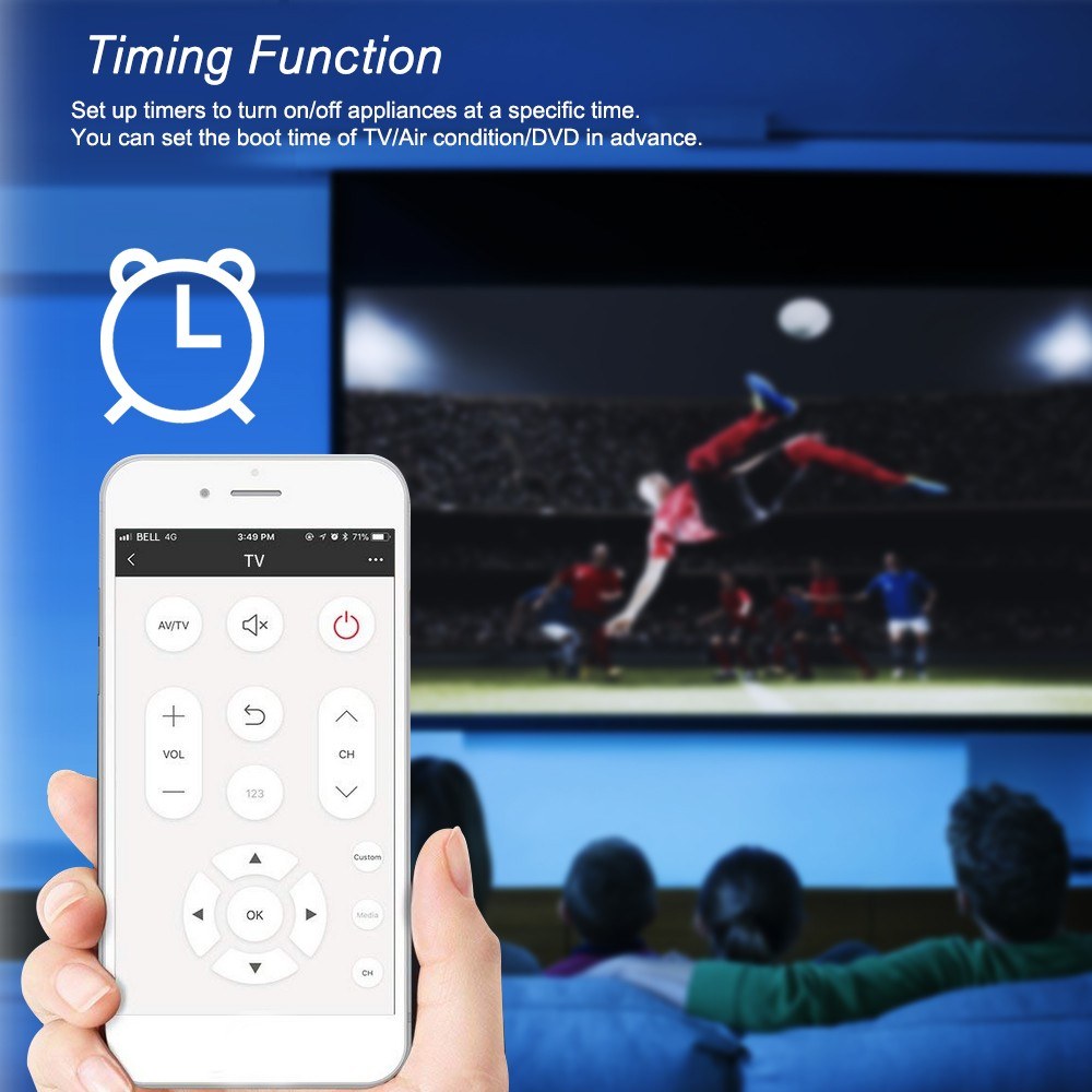 BroadLink RM4 Pro Universal Remote Controller: WiFi, IR, RF Smart Home Automation with App & Alexa Compatibility