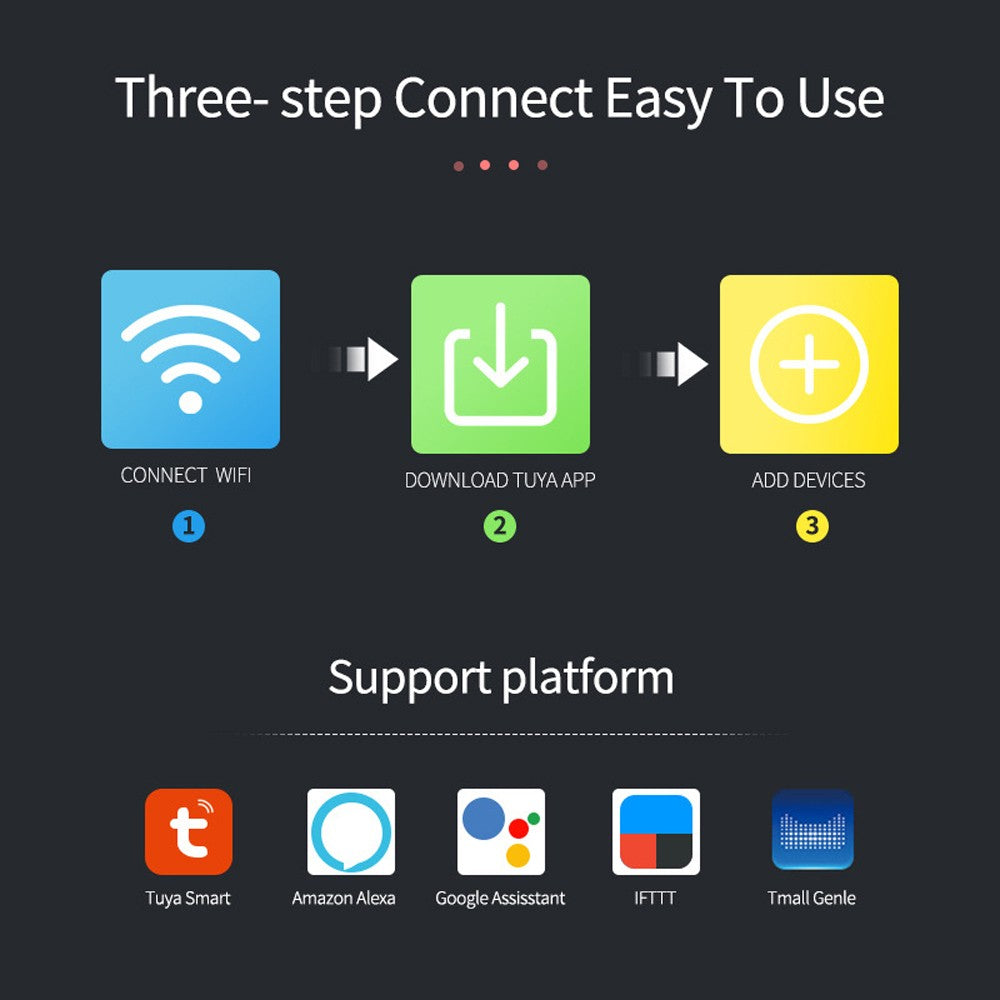 Smart WiFi Door and Window Alarm Sensor