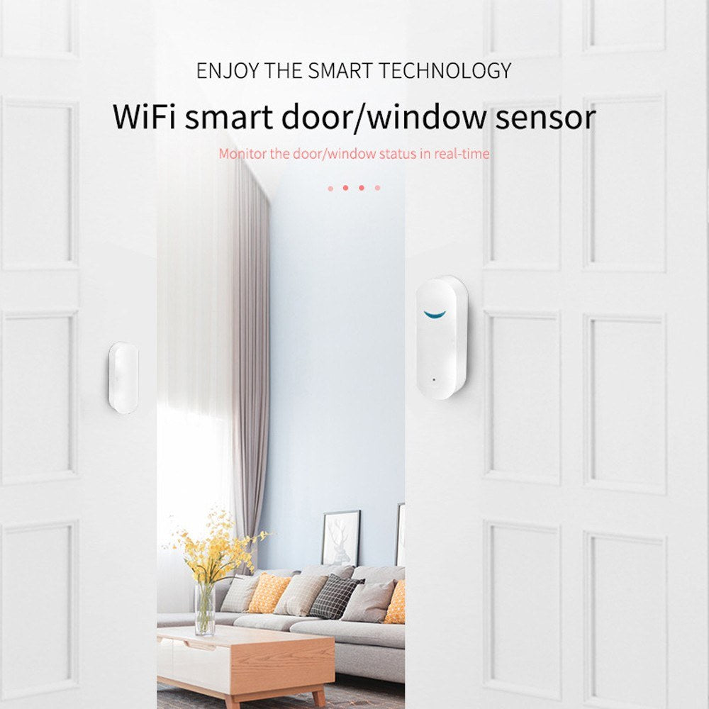 Smart WiFi Door and Window Alarm Sensor