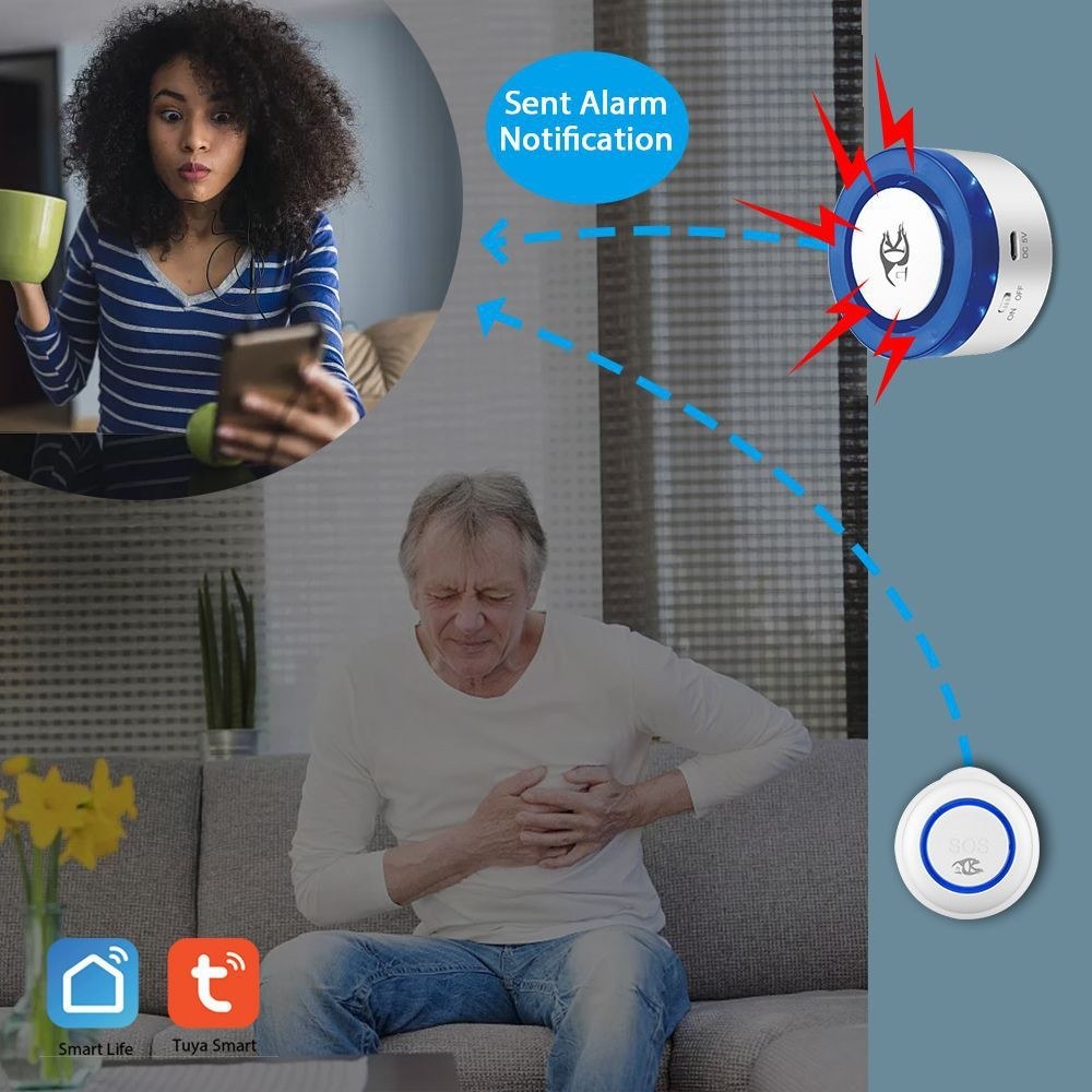 Tuya Smart Wi-Fi Emergency Button