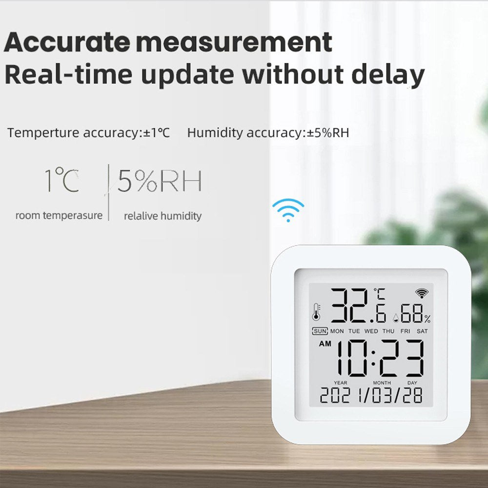 Tuya WiFi LCD Display USB Power Supply with Intelligent Sensors