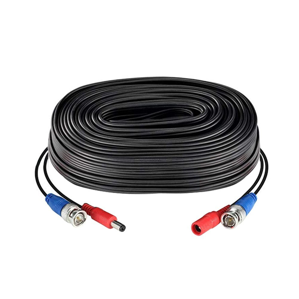 60ft (18.3m) 2-in-1 CCTV Video & Power Cable