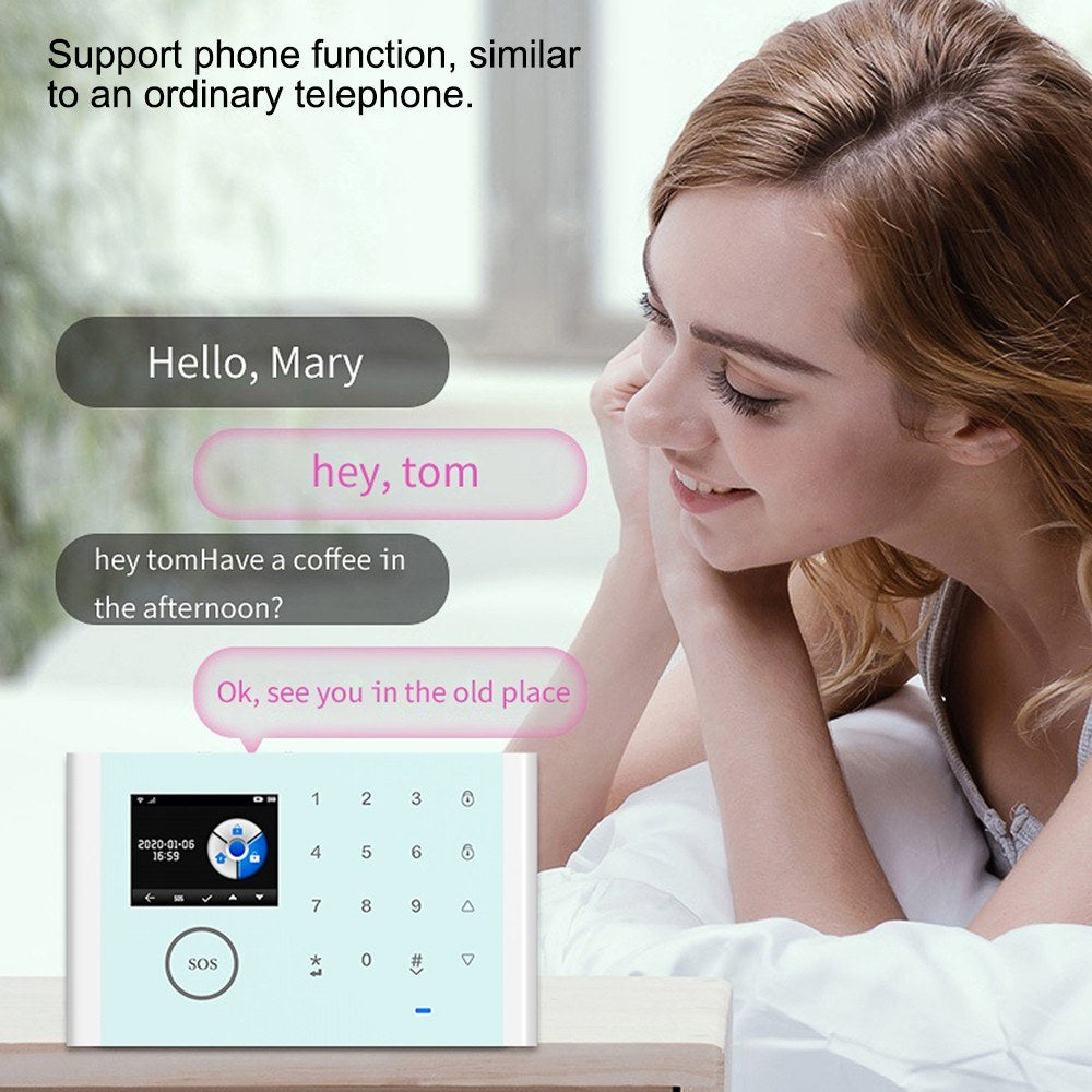 CS118 Smart Home Alarm System: WiFi, GSM, GPRS 3-in-1 Network