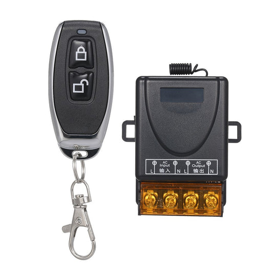 Universal Smart Home Wireless Remote Switch 433Mhz AC85-220V Relay Receiver & RF Transmitter