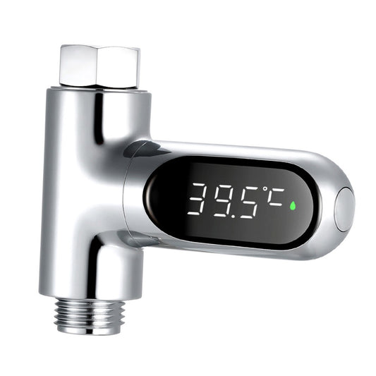 Waterproof LCD Shower Thermometer – Dual ℃/℉ Bath Temperature Monitor