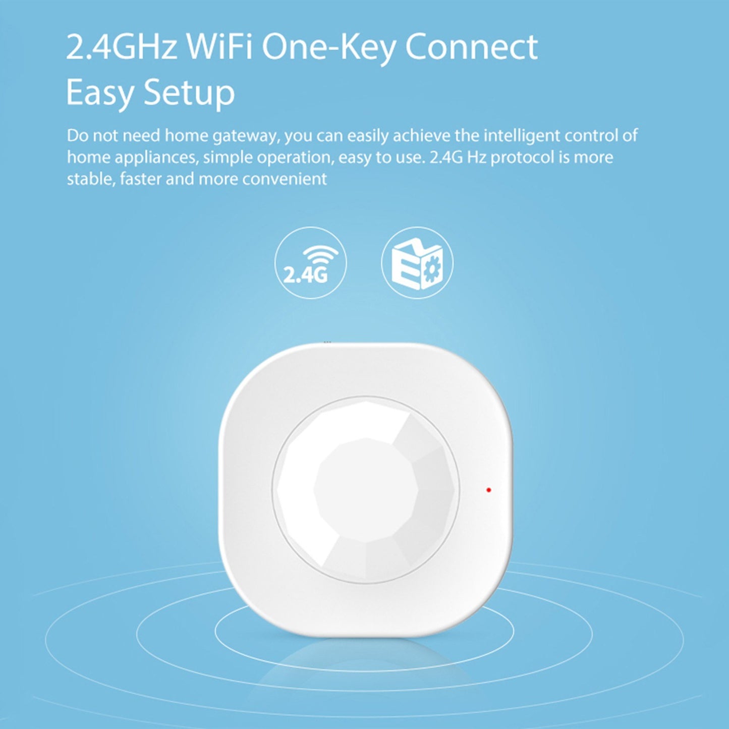 Smart WiFi PIR Motion Detector Sensor