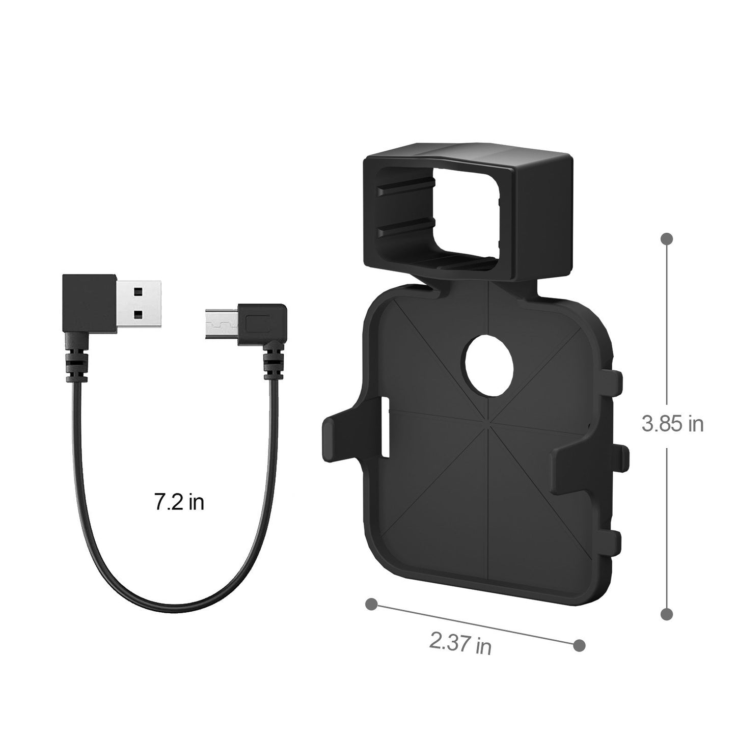 Outlet Wall Mount Holder - Single Piece