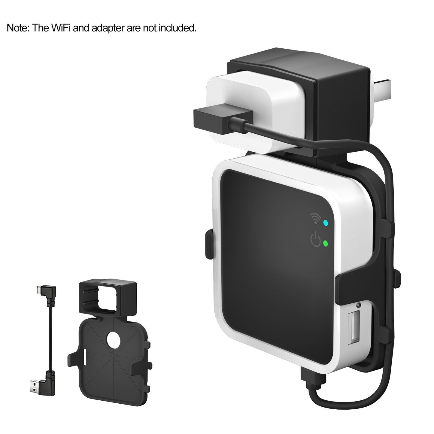 Outlet Wall Mount Holder - Single Piece