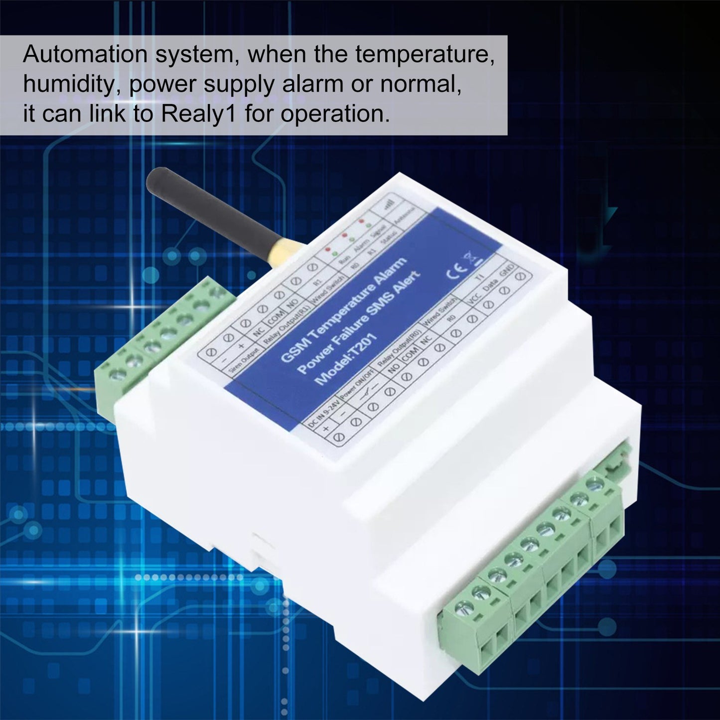Wireless GSM Remote Relay Switch Controller