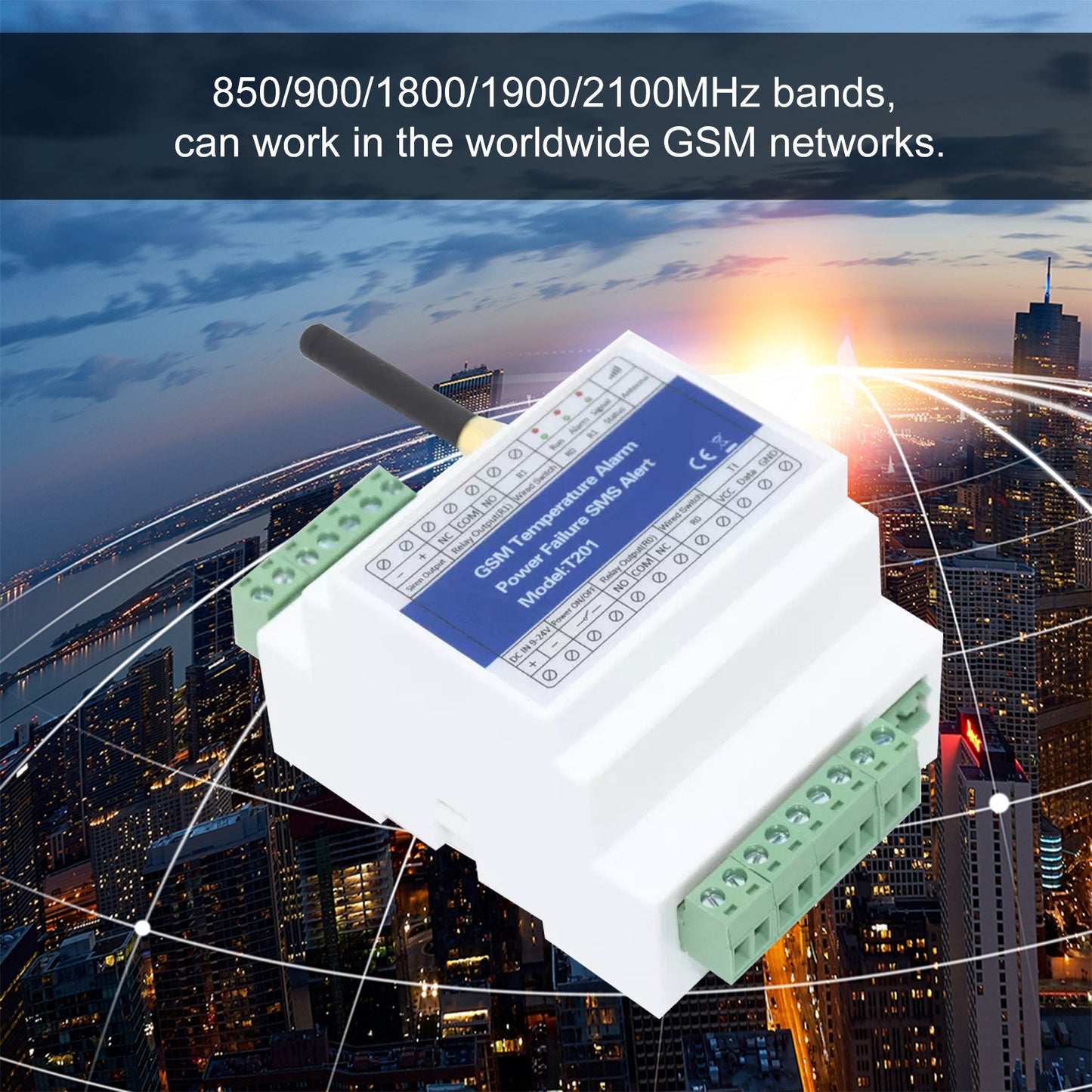 Wireless GSM Remote Relay Switch Controller