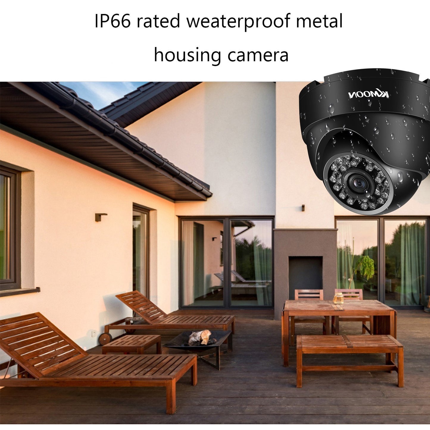 Analog Security Camera with 720P HD Quality