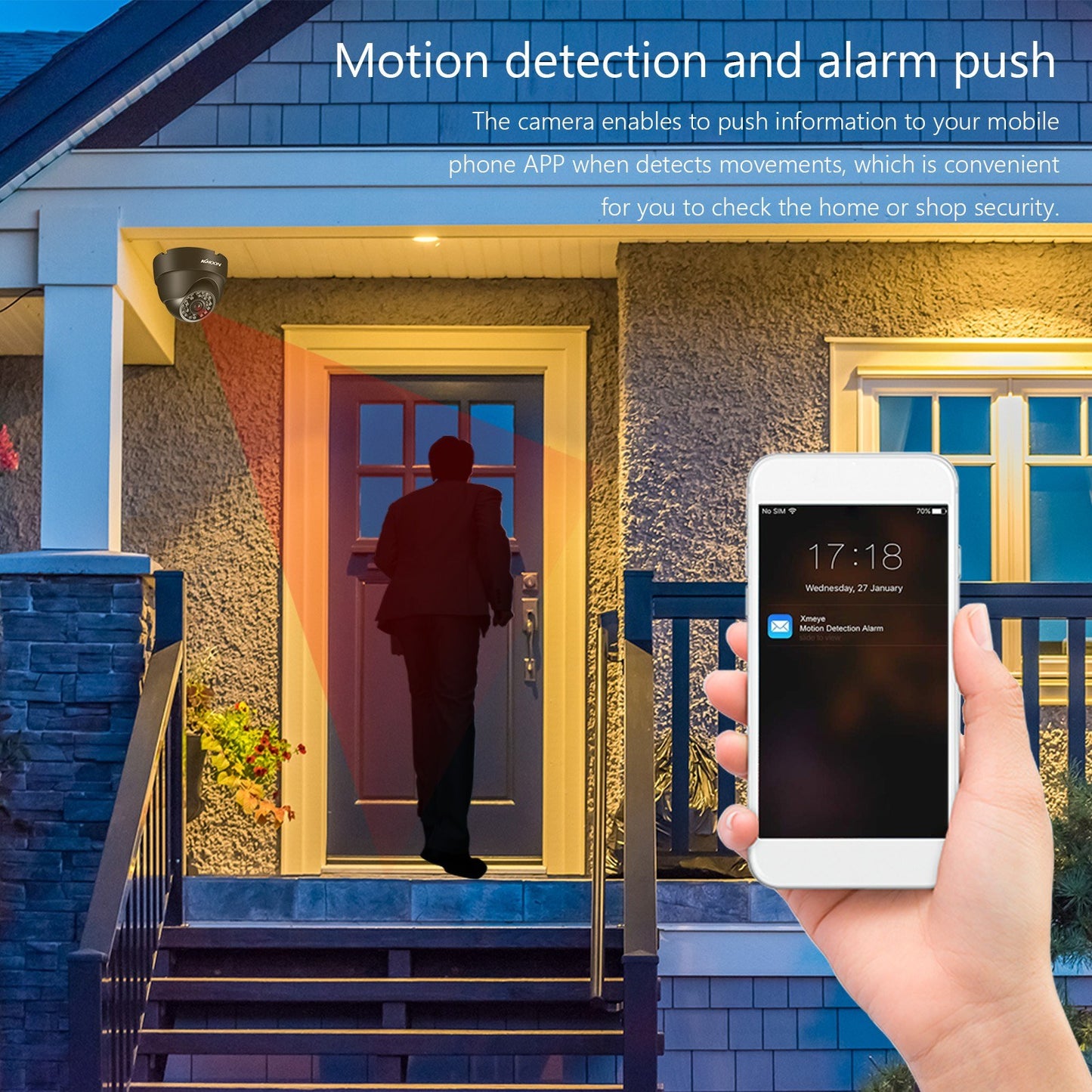 Full HD 1080P Surveillance Camera