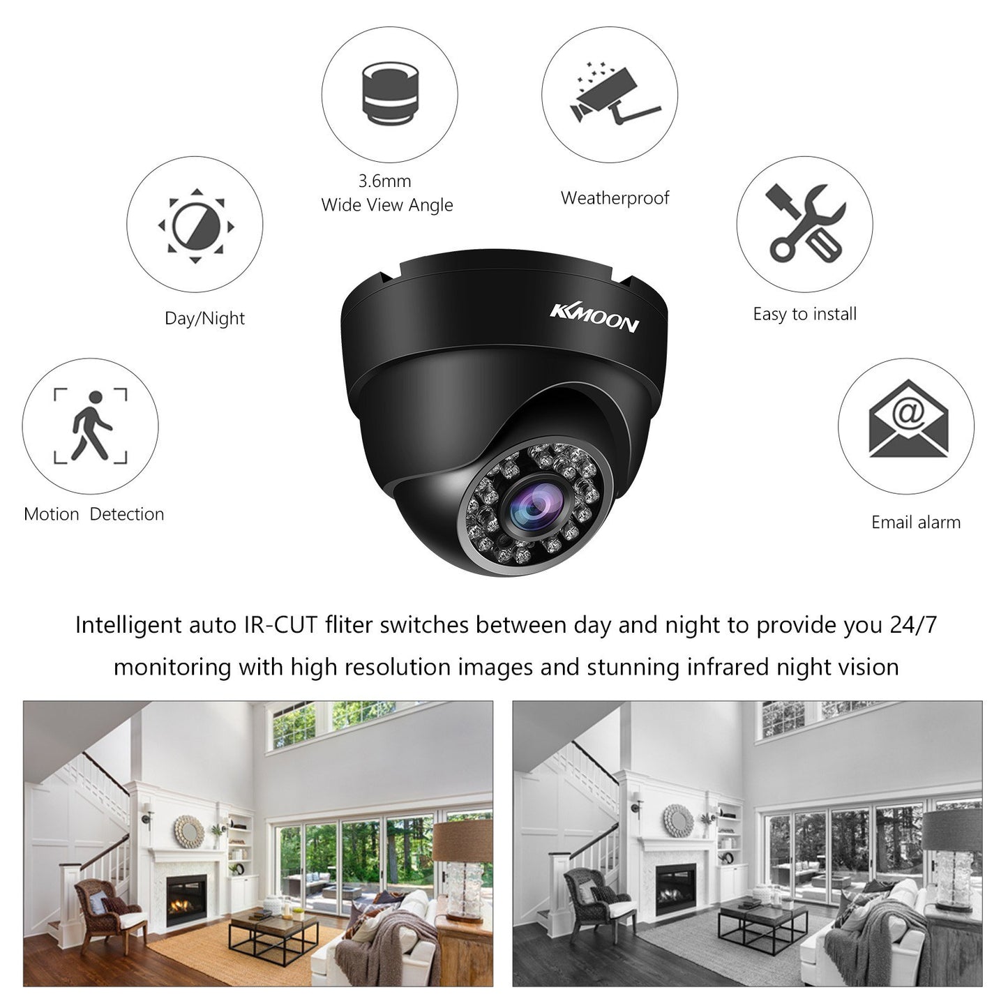 Full HD 1080P Security Camera