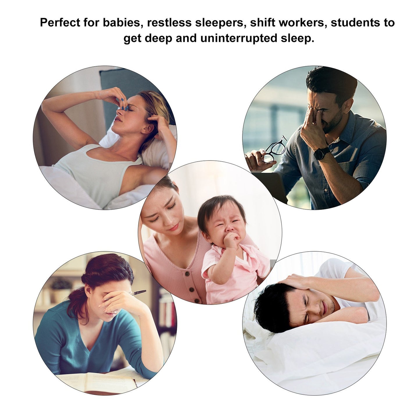 Sound Machine for Sleep Therapy with White Noise