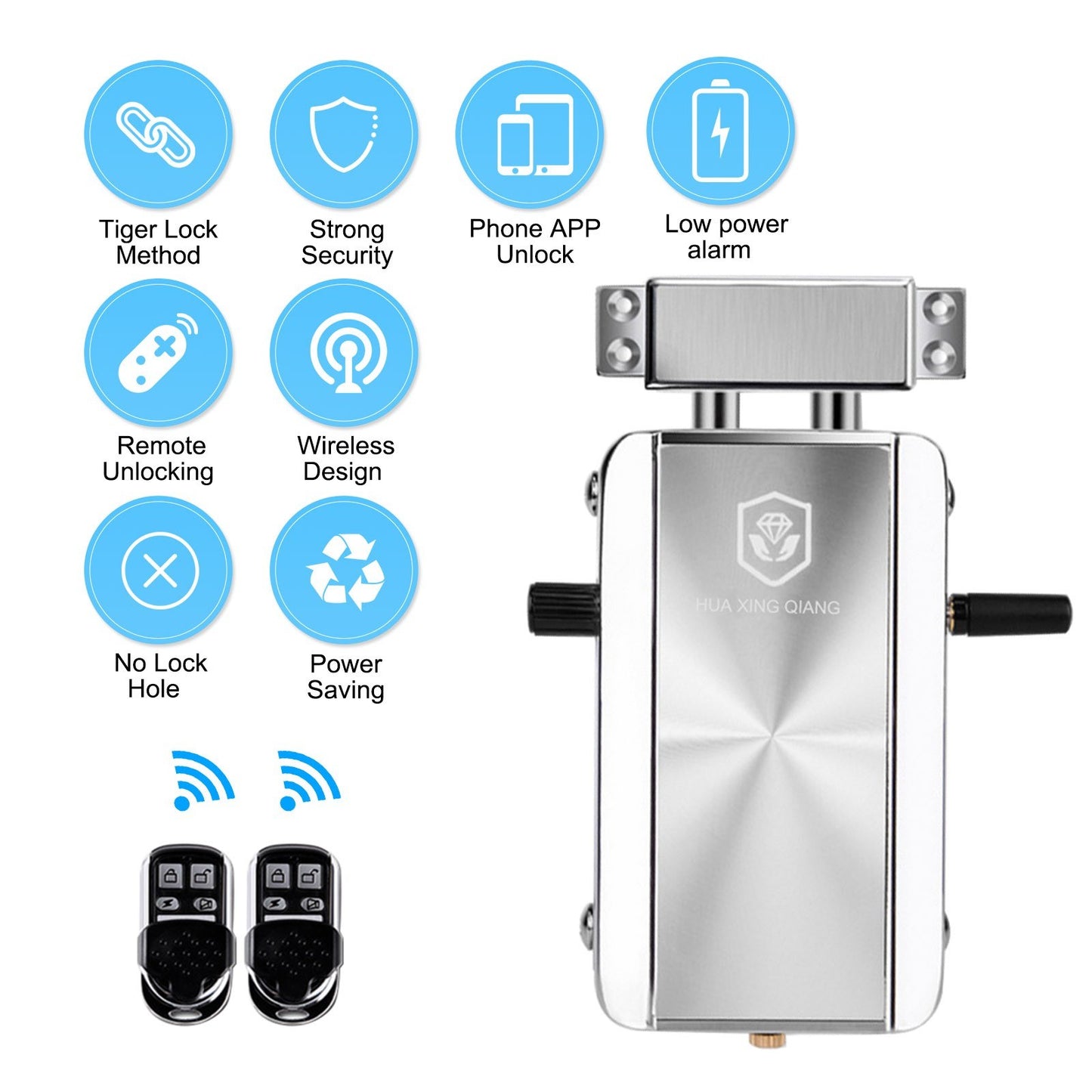 Smart WiFi Door Lock Kit for Home Security
