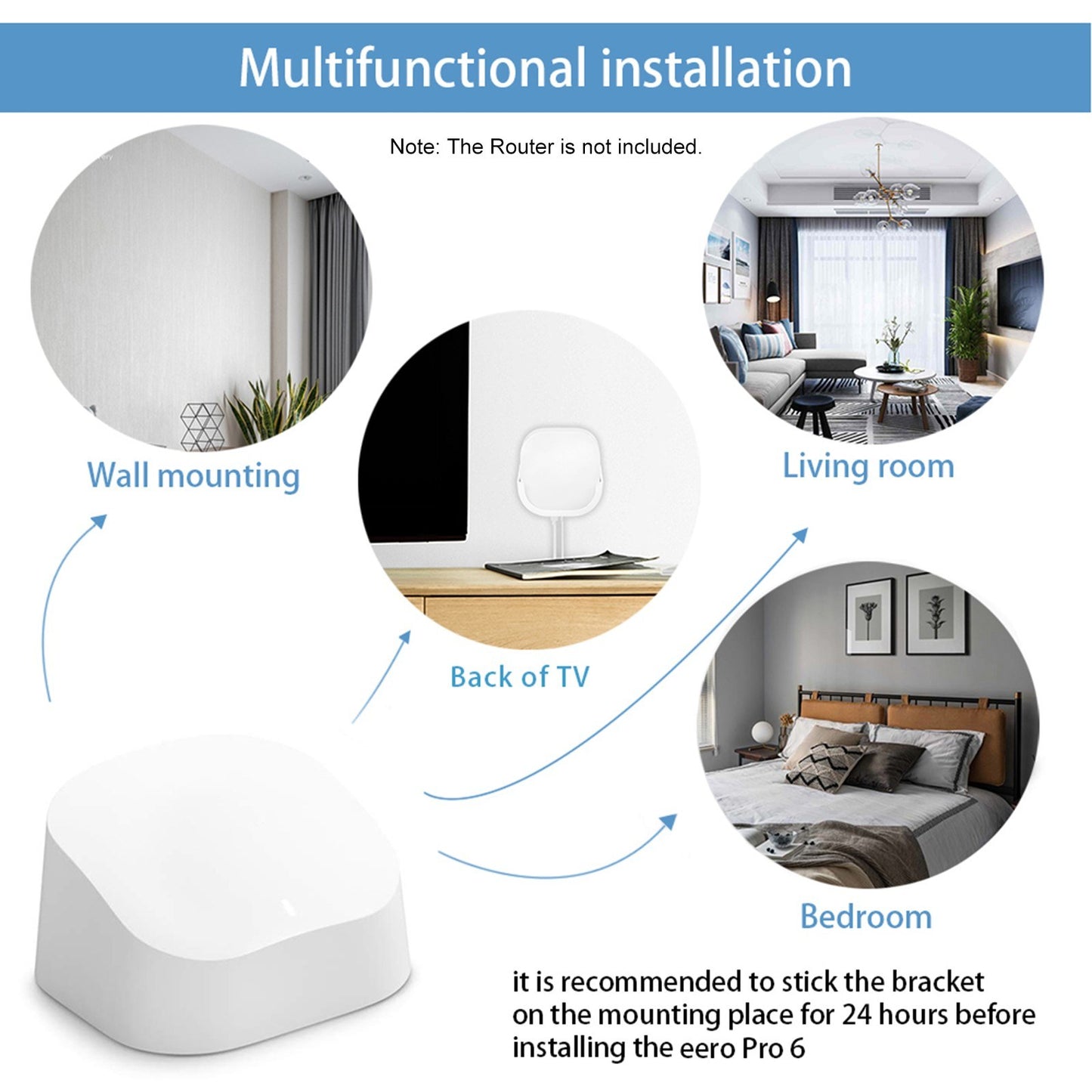 Seamless Wall Mount Bracket
