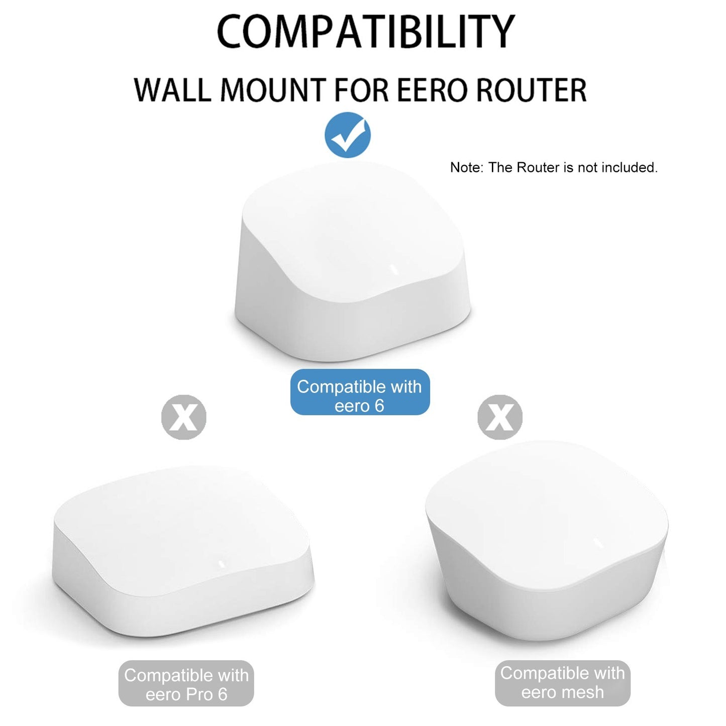 Seamless Wall Mount Bracket