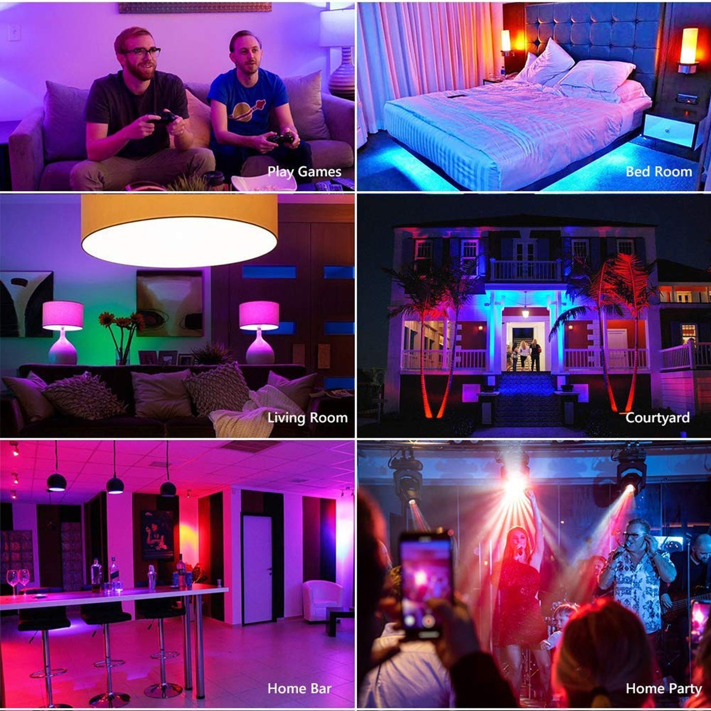 Smart LED WiFi Bulb - RGB+W+C