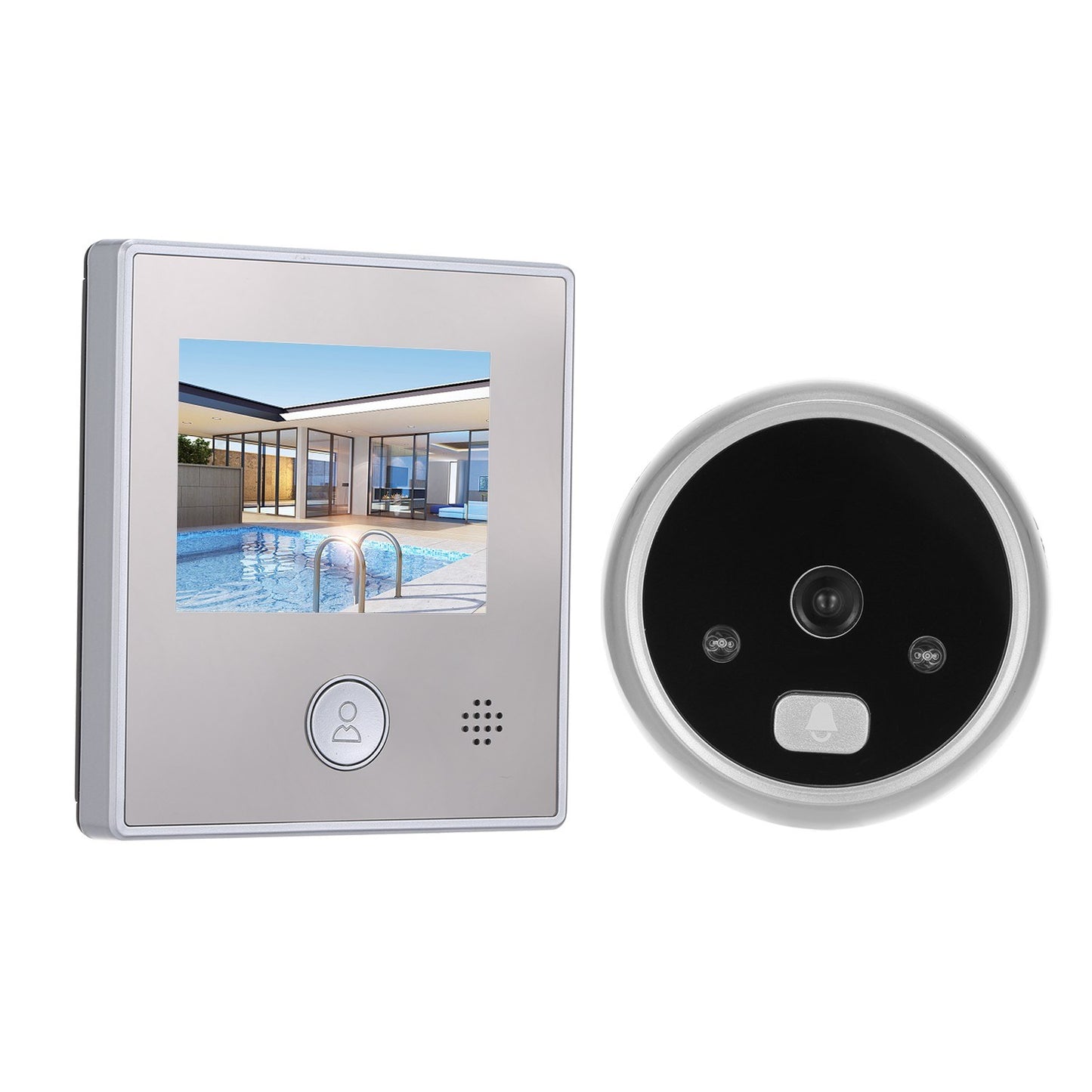HD 1.3MP Smart Peephole Door Camera