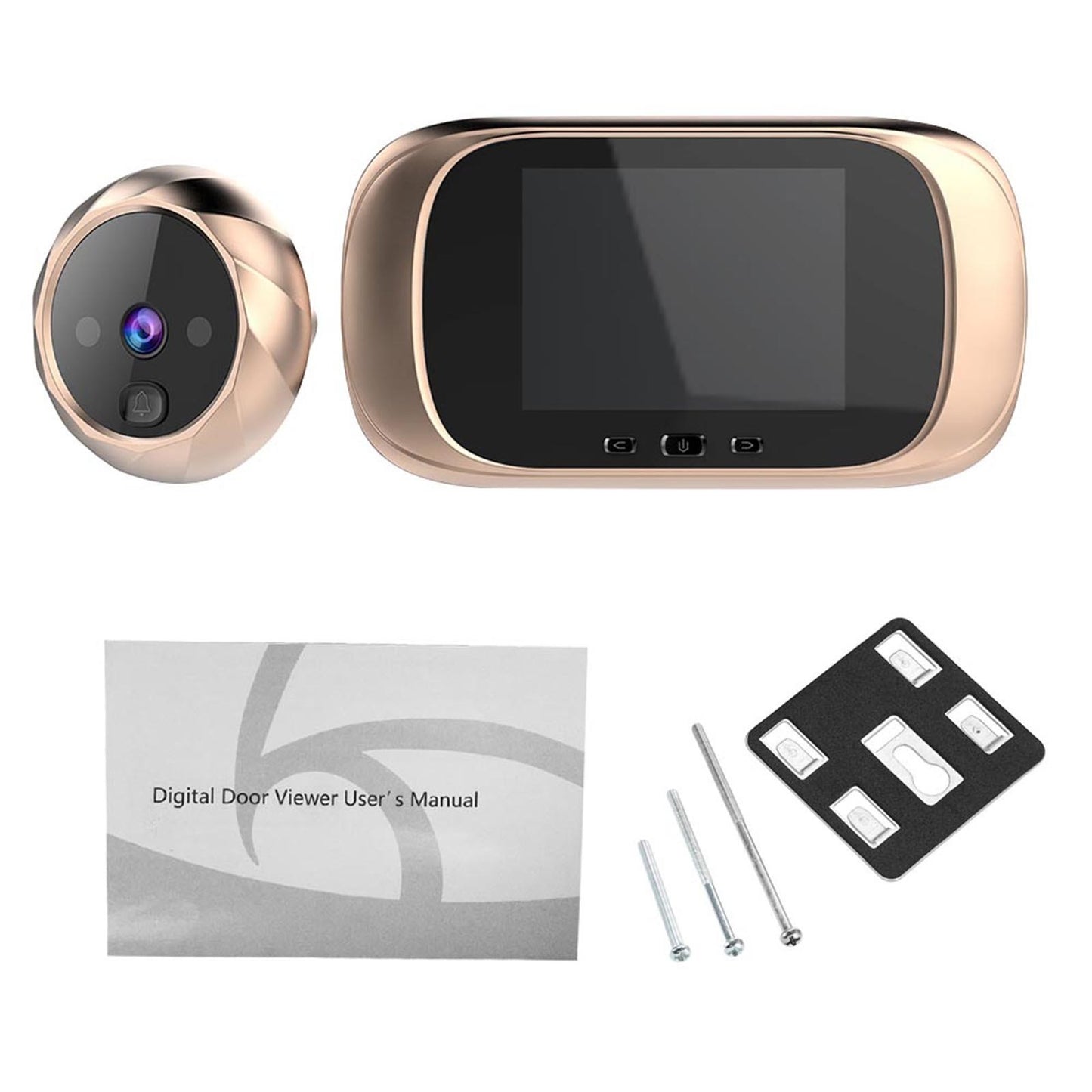 Digital Door Viewer with 2.8 Inch LCD Screen & Camera Doorbell