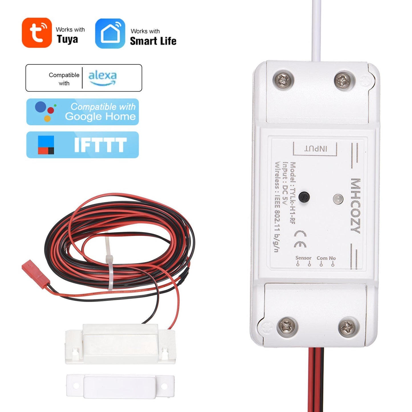 Smart WiFi Garage Door Opener Controller
