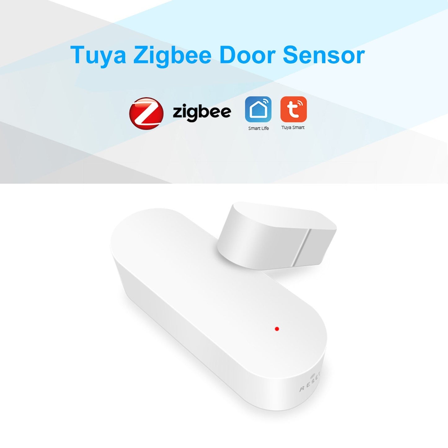 Zigbee Tuya Smart Door/Window Sensor with APP Control - Smart Home Security Alarm