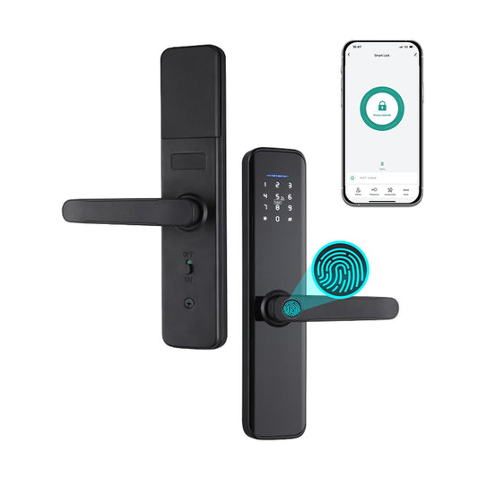 Tuya Fingerprint Smart Door Lock with App Control, 5050 Lock Body