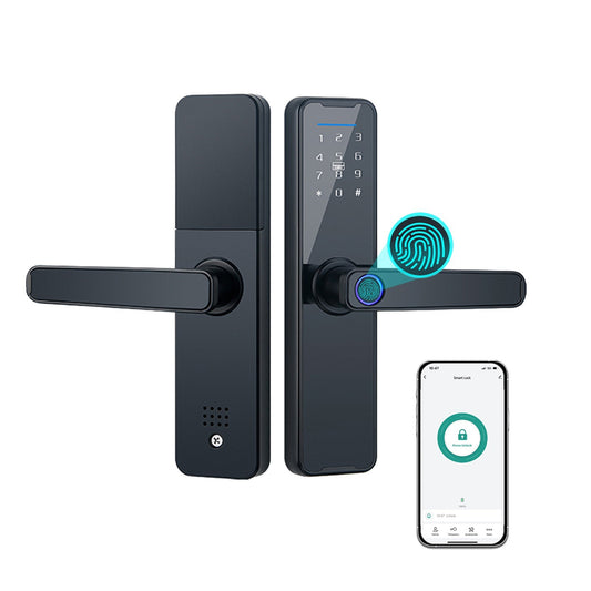 Tuya WF-H6 Smart Fingerprint Door Lock with Tuya App Integration