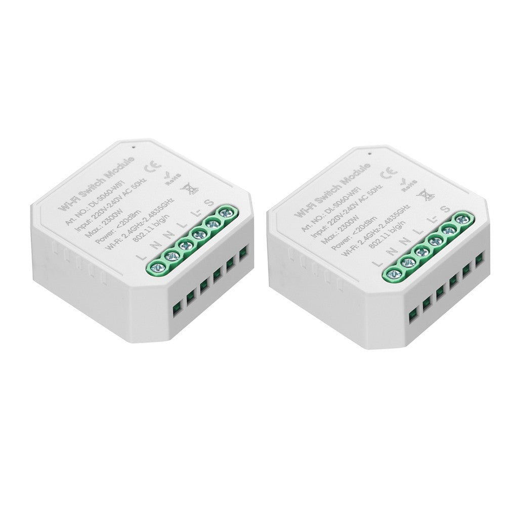 Tuya MINI DIY Smart Switch - 3 Pack, One-Way Control
