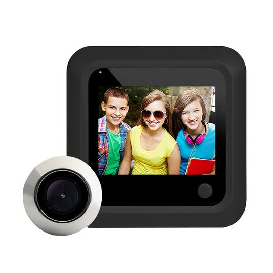 Smart 2.4 Video Doorbell with 145° Peephole Camera & Visual Monitor