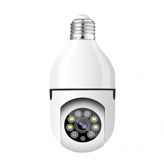 360° Panoramic Bulb Security Camera 1080P with 2.4GHz WiFi