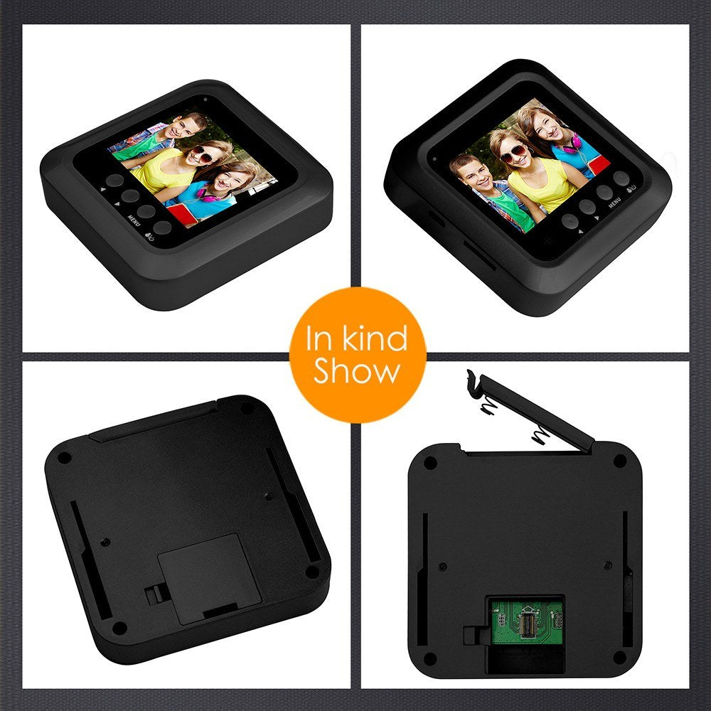 High-Definition 2.4-Inch Smart Video Door Viewer with IR Night Vision & Motion Detection