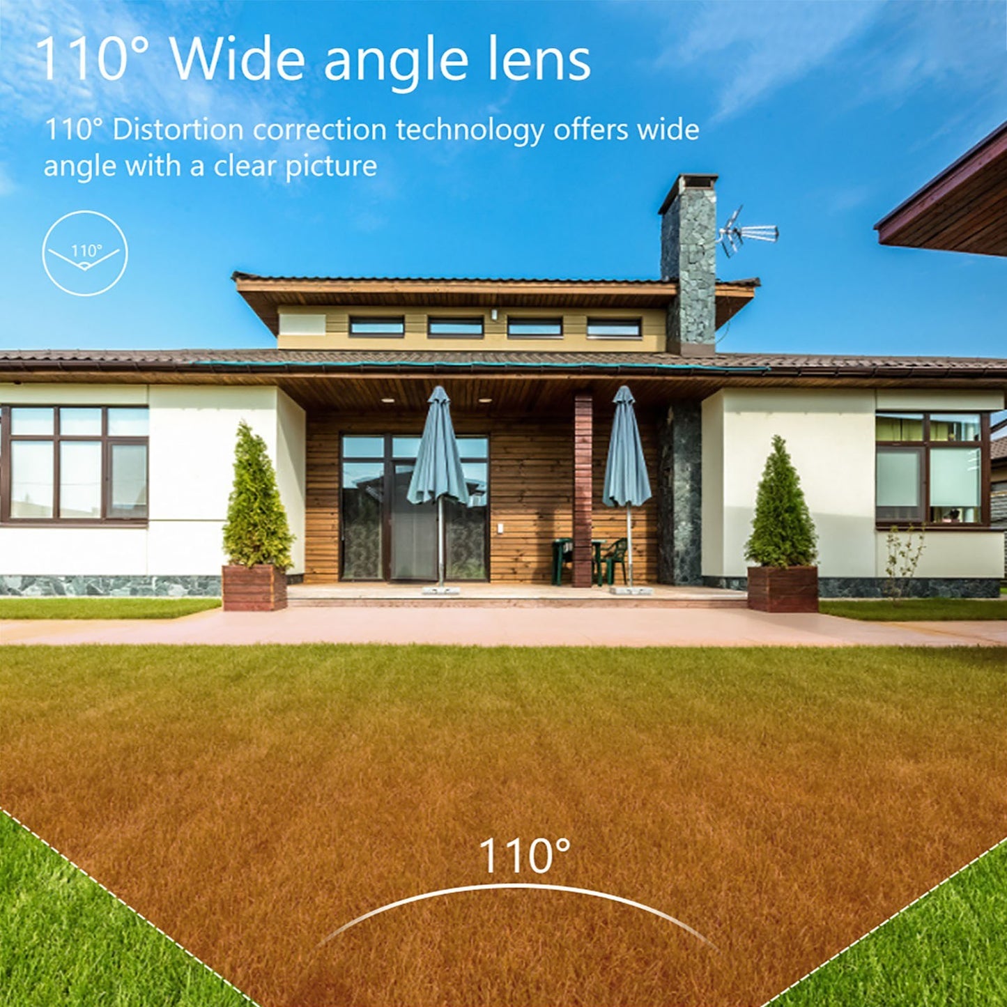 1080P Full HD 2MP Security Camera, Outdoor/Indoor, Hybrid 4-in-1 (CVI/TVI/AHD/CVBS)