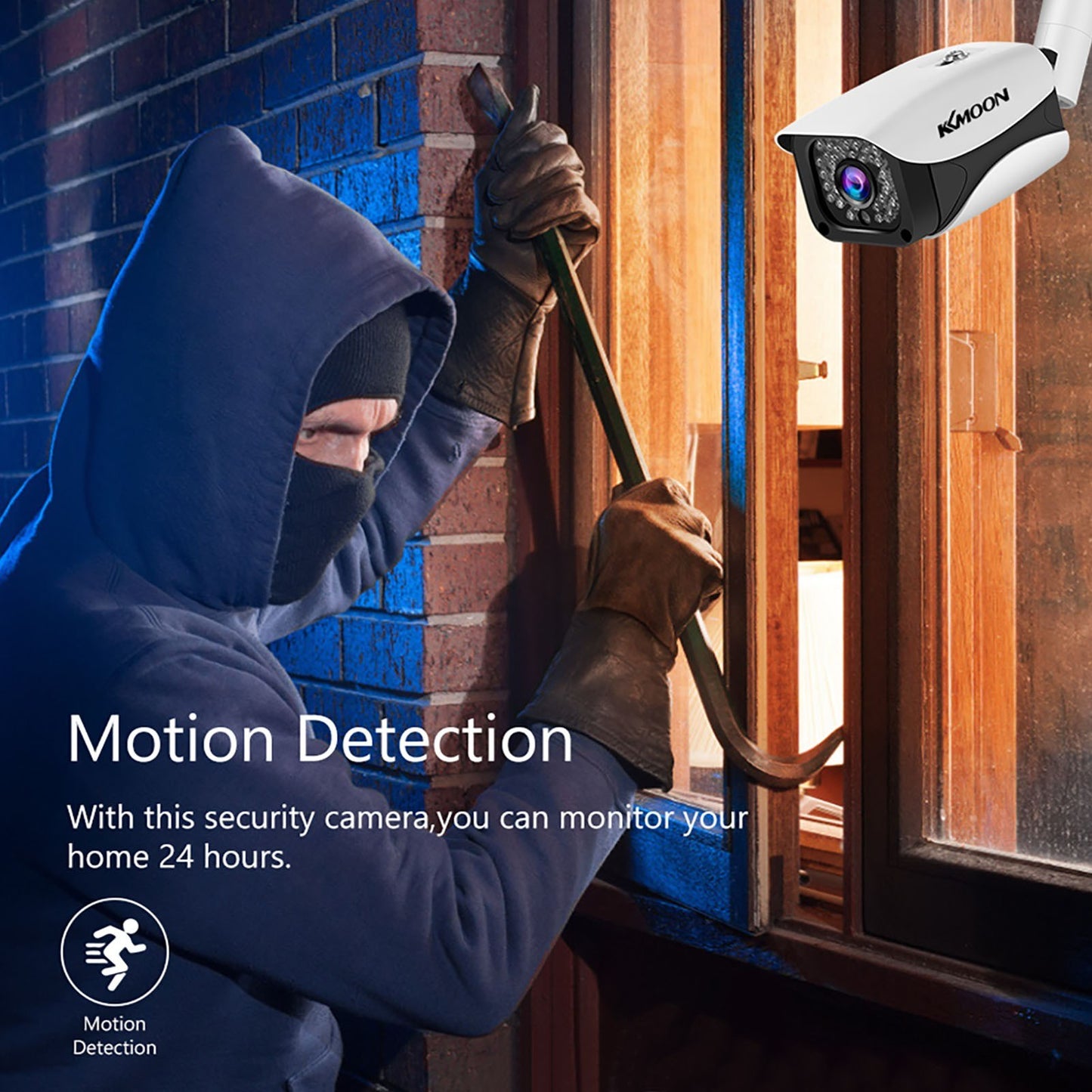 1080P Full HD 2MP Security Camera, Outdoor/Indoor, Hybrid 4-in-1 (CVI/TVI/AHD/CVBS)