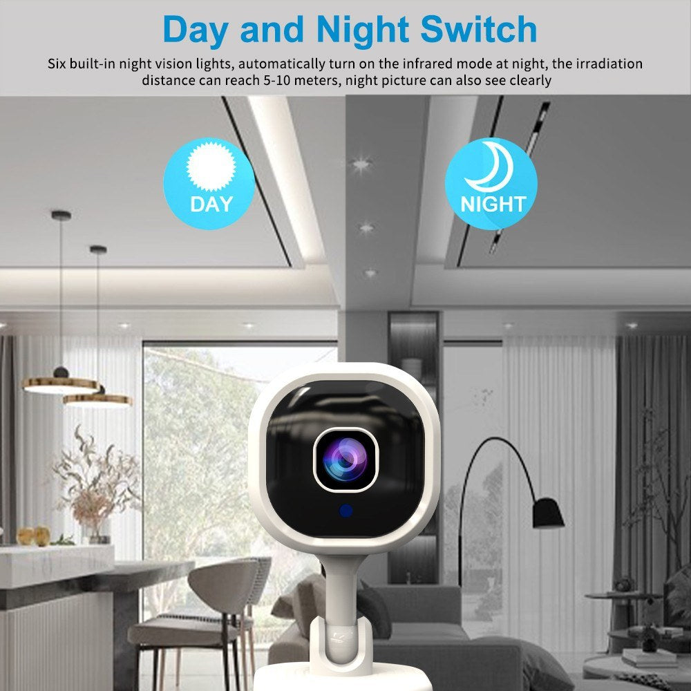Outdoor 1080P Smart Security Camera with Motion Detection, Night Vision & Two-Way Audio