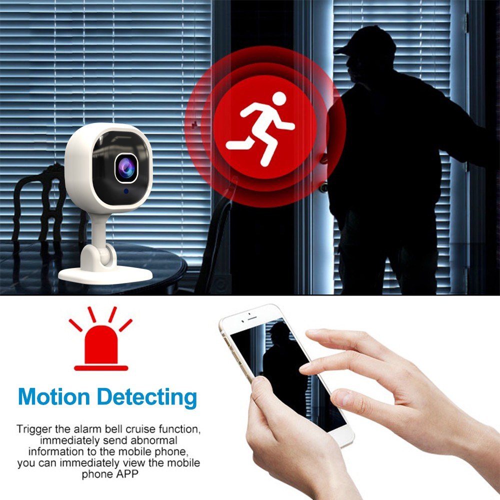 Outdoor 1080P Smart Security Camera with Motion Detection, Night Vision & Two-Way Audio
