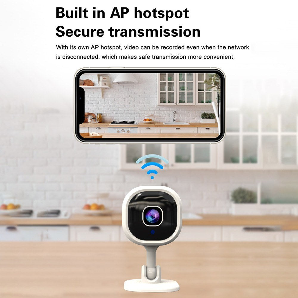 Outdoor 1080P Smart Security Camera with Motion Detection, Night Vision & Two-Way Audio