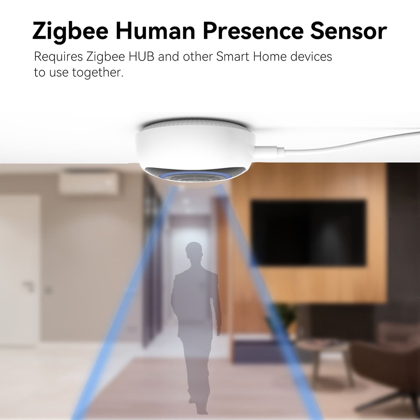 Tuya Zigbee Millimeter Wave Human Presence Sensor
