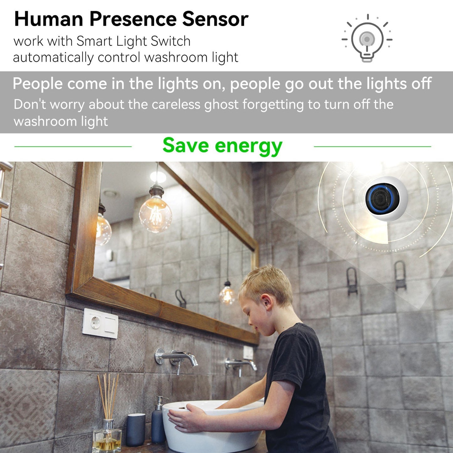 Tuya Zigbee Millimeter Wave Human Presence Sensor